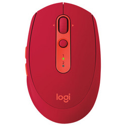 Logitech 罗技 M590 无线静音鼠标 宝石红