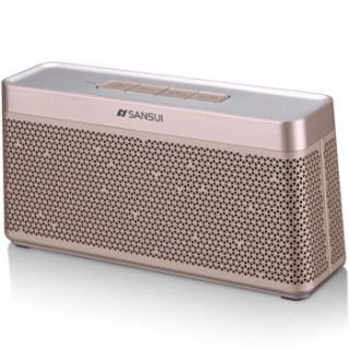 sansui山水t6蓝牙音箱金色