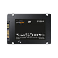 历史低价：SAMSUNG 三星 860 EVO SATA3 固态硬盘 2TB