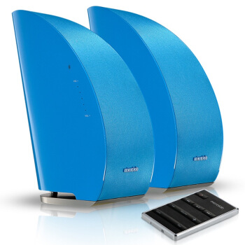 microlab麦博t8蓝牙电视音箱蓝色