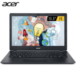 宏碁（Acer）墨舞 TMP238 13.3英寸轻薄笔记本（i5-7200U 8G 256GSSD IPS全高清 金属拉丝 1.48kg）