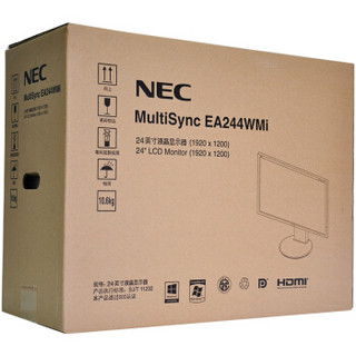 NEC 日电 EA244wmi 24英寸显示器 1920×1200 IPS  