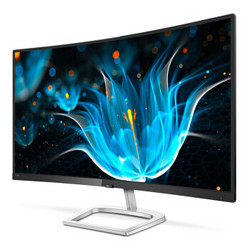 飞利浦（PHILIPS） 好色三代 31.5英寸 1800R曲面屏 103%NTSC 广色域 AMD Freesync 328E9QHSB