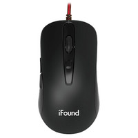  iFound 方正 F663 游戏鼠标 黑色