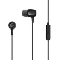  MOTOROLA 摩托罗拉 Earbuds Metal 入耳式耳机 黑色