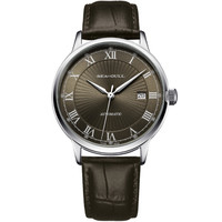 SeaGull 海鸥 819.41.5029 男士休闲自动机械表 罗马字 茶色表盘 皮带