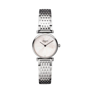 LONGINES 浪琴 优雅嘉岚系列 24毫米石英腕表 L4.209.4.05.6