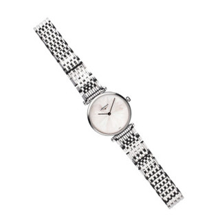 LONGINES 浪琴 优雅嘉岚系列 24毫米石英腕表 L4.209.4.05.6