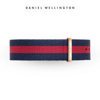 DanielWellington 丹尼尔惠灵顿 0301DW 原装表带20mm尼龙金色针扣男款 （适用于40mm表盘系列）