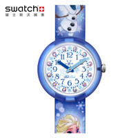 swatch 斯沃琪 ZFLNP023 儿童石英表 故事时光 冰雪幻想