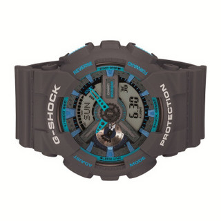 CASIO 卡西欧 G-SHOCK YOUTH系列 51.2毫米石英腕表 GA-110TS-8A2