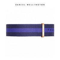 丹尼尔惠灵顿（DanielWellington）DW原装表带18mm尼龙金色针扣女款DW00200032（适用于36mm表盘系列）