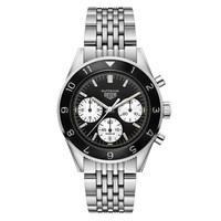 TAG Heuer 泰格豪雅 Autavia系列 CBE2110.BA0687 男士机械腕表 42mm 黑色 银色 精钢