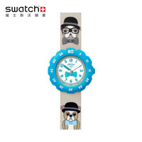 swatch 斯沃琪 宠物精灵系列 ZFPSP024 儿童帽子甜心石英表