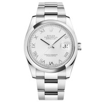 ROLEX 劳力士 日志型系列 116200-72600 男士机械腕表 银盘罗马