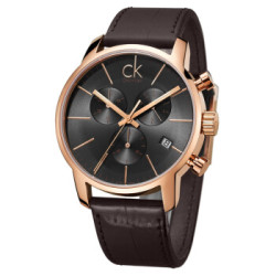 ck卡文克莱(calvinklein)手表city系列情侣表男表夜光日历多功能计时