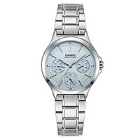 CASIO 卡西欧 大众指针系列 LTP-V300D-2AUDF 女士石英表 防水 钢带