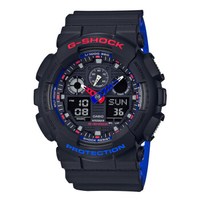 CASIO 卡西欧 G-SHOCK系列 GA-100LT-1A 男士运动石英表 2018硬碰硬 防水 防震