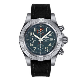 BREITLING 百年灵 Avenger Bandit 复仇者系列 E1338310-M534-109W 男士机械腕表 45mm 黑色 黑色 尼龙