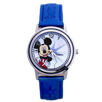 Disney 迪士尼 米奇帅气男孩系列 DLE-AMKN012 儿童米奇石英表(蓝色)