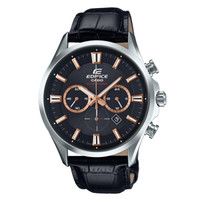 CASIO 卡西欧 EDIFICE系列 EFR-551SBL-1A 男士太阳能石英表 人工合成蓝宝石玻璃 皮带