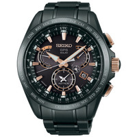 SEIKO 精工 Astron系列 SSE075J1 男士GPS太阳能石英表 防水 夜光
