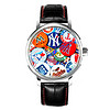 MLB 美国职棒大联盟 MLB-YH003-3/NY 情侣石英表 黑色表带 防水红线 经典大联盟徽章墙特制款