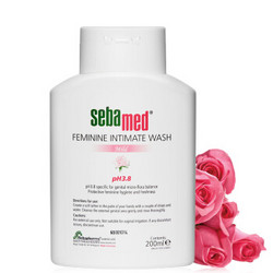 施巴（sebamed） 女性护理清洁液200ml私处护理液私密抑菌洗液去异味(德国原装进口) *3件