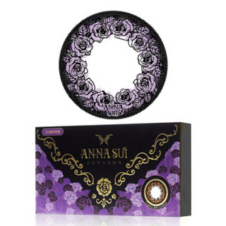 ANNA SUI 安娜苏 美瞳隐形眼镜 半年抛 紫色 1片 100度