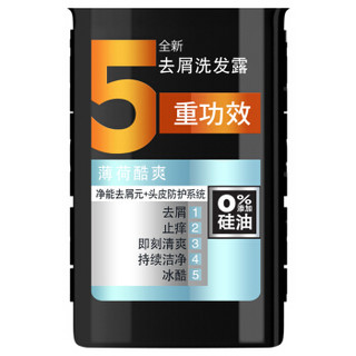 巴黎欧莱雅 男士去屑薄荷酷爽洗发露 700ml