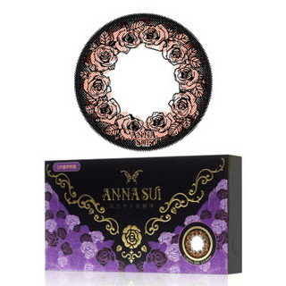 ANNA SUI 安娜苏 美瞳隐形眼镜 半年抛 褐色 1片 800度