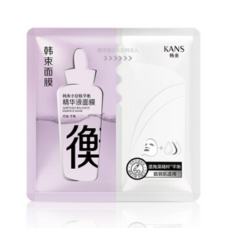 KanS 韩束 小安瓶平衡精华液面膜 28ml*15片装