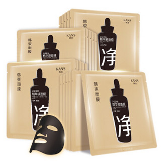 拼团价：KanS 韩束 净肤舒缓精华液面膜 24.6ml*21片