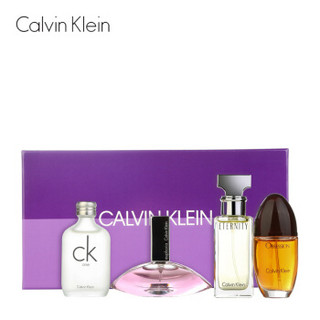 CALVIN KLEIN 卡尔文·克莱 迷你套装礼盒 淡香水 15ml*4件