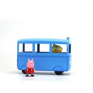  Peppa Pig 小猪佩奇 过家家玩具 校巴车