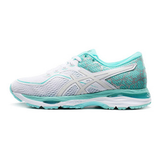 ASICS 亚瑟士 T8A6N-0193 GEL-CUMULUS 19 女士跑步鞋 (36、白色/蓝色)