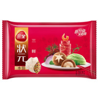 移动专享：三全 状元水饺 三鲜口味 702g *6件