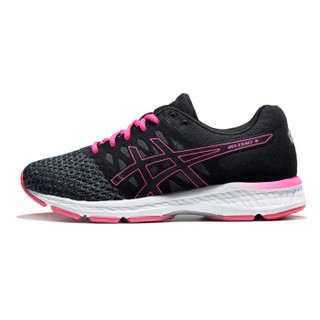 ASICS 亚瑟士 T8D5Q-9020 GEL-EXALT 4 女士跑步鞋 (35.5、黑色/灰色)