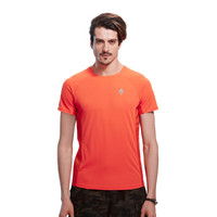 NORTHLAND 诺诗兰 GQ075A01 男式短袖T恤 (橙色 175/92A)