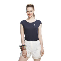 NORTHLAND 诺诗兰 GQ072A02 女式快干短袖T恤 (深藏蓝色 160/84A)