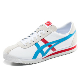 Onitsuka Tiger 鬼冢虎 CORSAIR D7N2L-0141 中性休闲鞋 白色/海蓝 44码