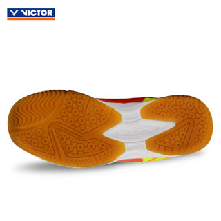 VICTOR 威克多 SH-A501-OE 男女胜利羽毛球鞋 (橙黄、37)