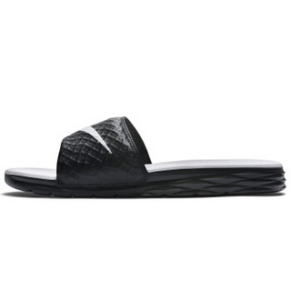 NIKE 耐克 705475-010 BENASSI SOLARSOFT SLIDE 女子一字拖鞋 黑色 36.5码