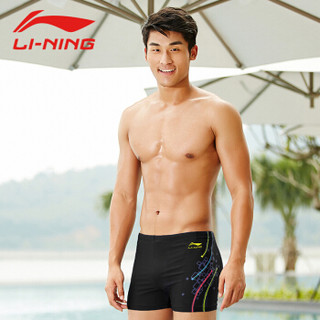 LI-NING 李宁 LSSM405 男士平角速干泳裤