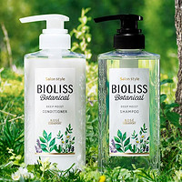 KOSE 高丝 SALON STYLE BIOLISS 植物洗护套装 滋养修复 480ml+480ml