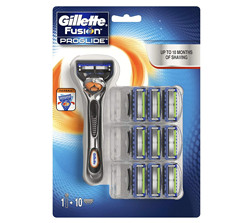 Gillette 吉列 锋隐致顺 手动剃须刀套装（1剃刀+10刀头）