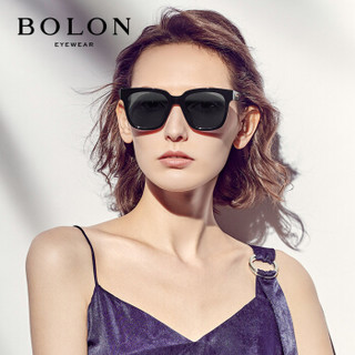 暴龙 BOLON眼镜男女款板材太阳镜新款方框墨镜BL3013C10