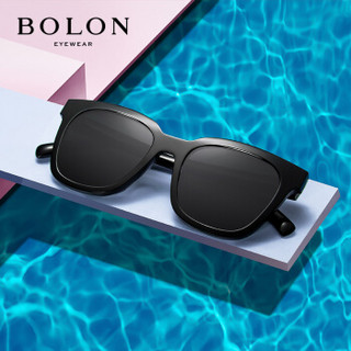 暴龙 BOLON眼镜男女款板材太阳镜新款方框墨镜BL3013C10