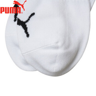 PUMA/彪马袜子男士休闲运动短袜单双装 181534002 白色 均码