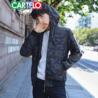 CARTELO 17048KEJ76 男士修身夹克